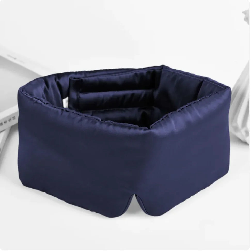 Silk-Feel Cooling Sleep Eye Mask