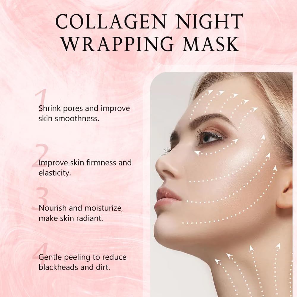 Collagen Night Wrapping Peel Off Facial Mask