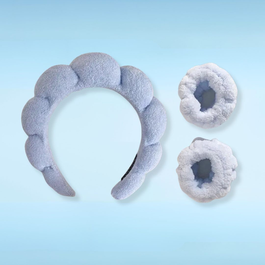 Sponge Headband with Wrist Strap