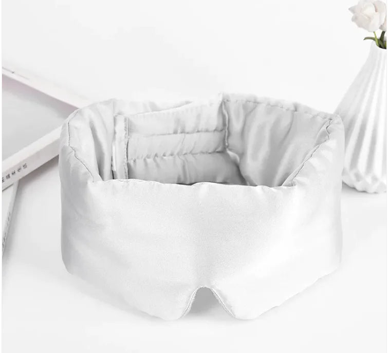 Silk-Feel Cooling Sleep Eye Mask