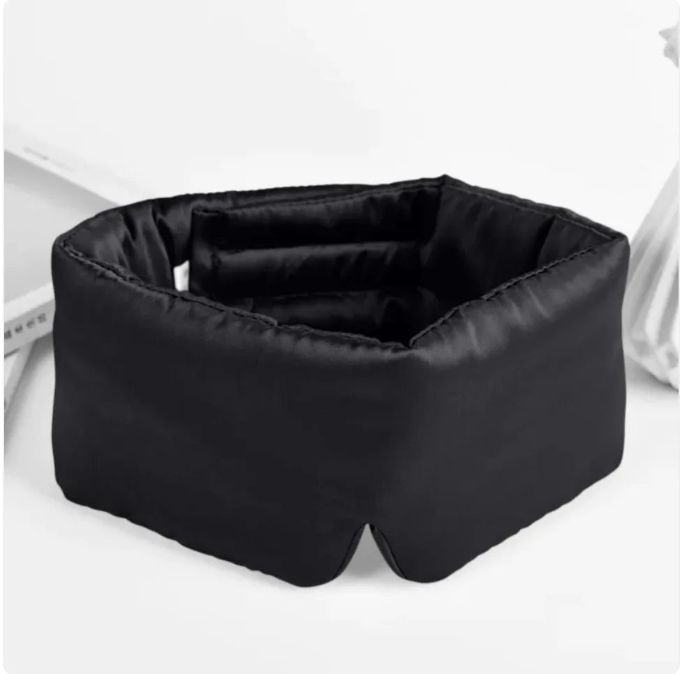 Silk-Feel Cooling Sleep Eye Mask