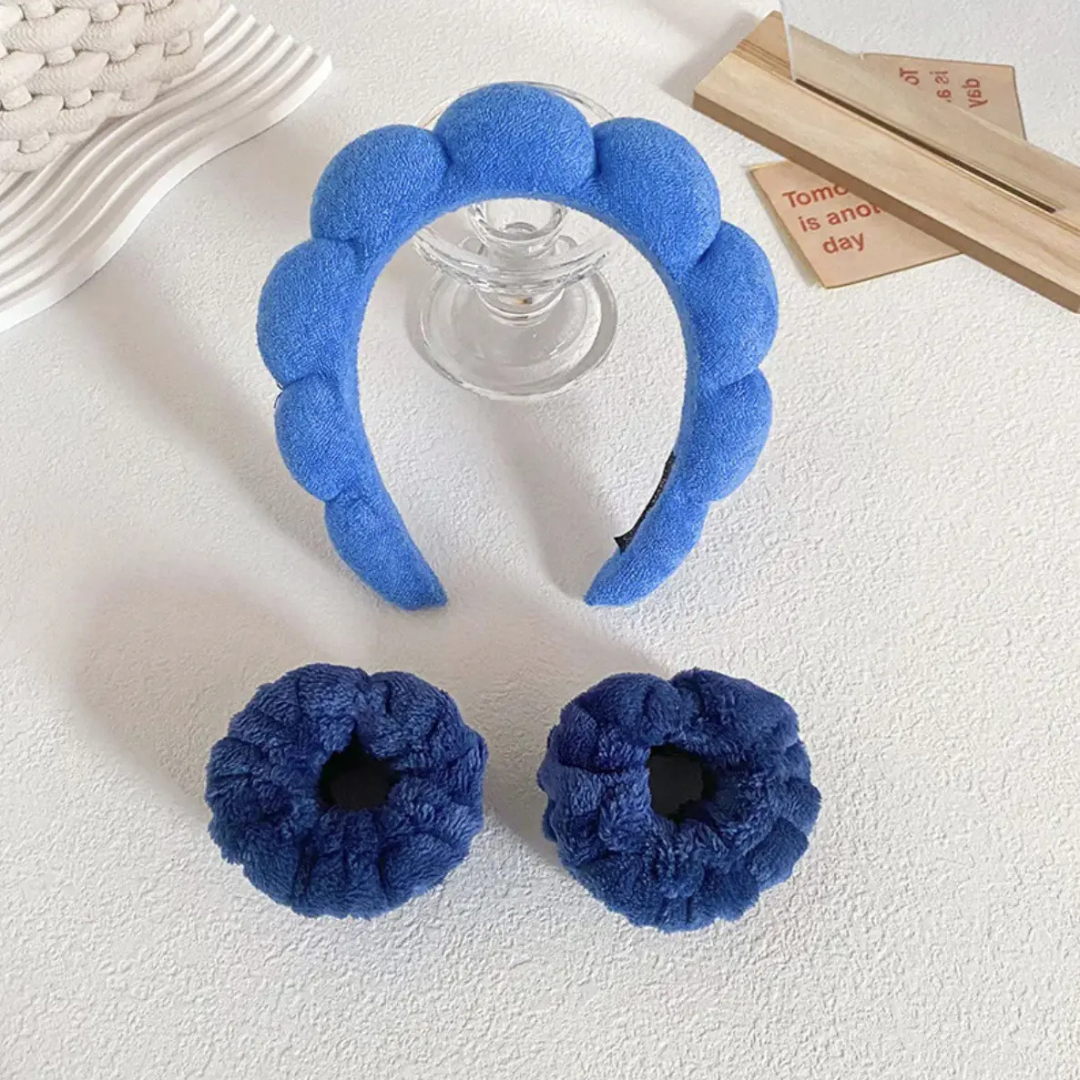 Sponge Headband with Wrist Strap