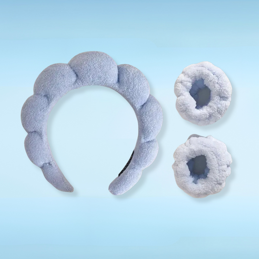 Sponge Headband with Wrist Strap
