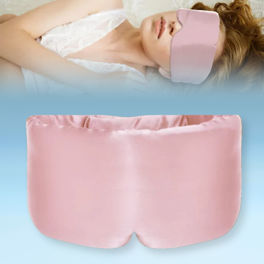 Silk-Feel Cooling Sleep Eye Mask